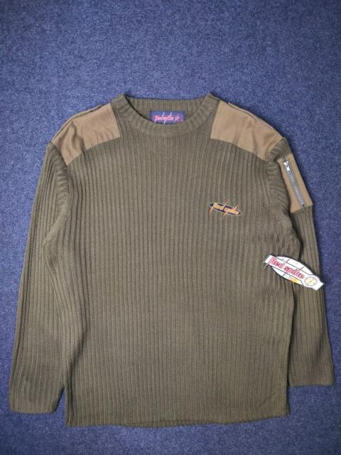 Other Designers Vintage 90's Red Spike Knitted Sweater