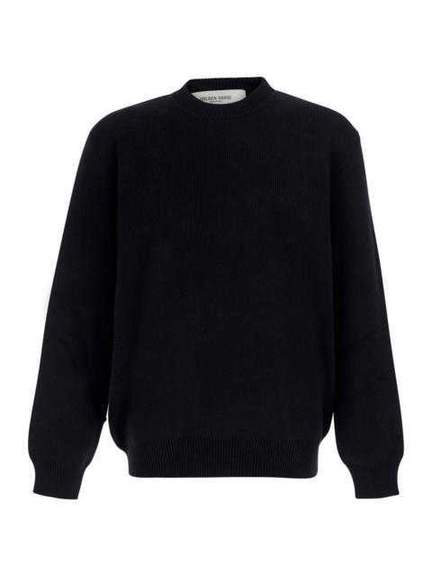 Golden Goose Golden Goose Men T-Shirt Cotton With Round Neck And Long Sleeves In Black Cotton Men