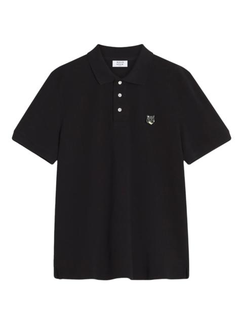 Maison Kitsuné Maison Kitsuné Fox-head Embroidered Polo Shirt