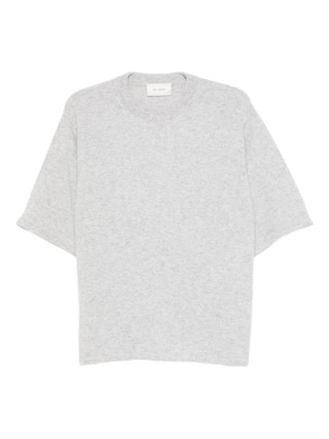 ST. AGNI short-sleeve cashmere T-shirt