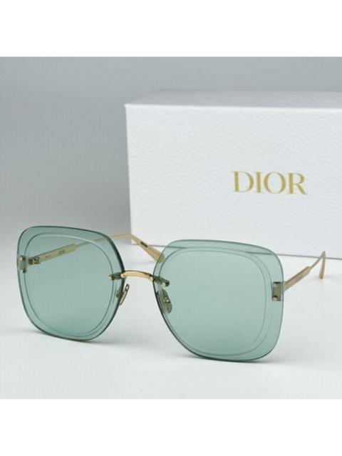 Dior NEW Dior ULTRADIOR SU  B0O0 Gold Green Women Square Oversized Sunglasses