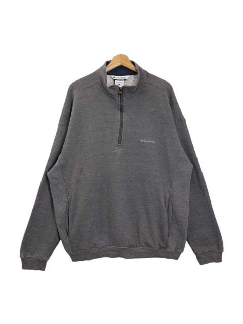 Other Designers Vintage - Columbia Small Logo Halfzip Sweatshirt Size XL