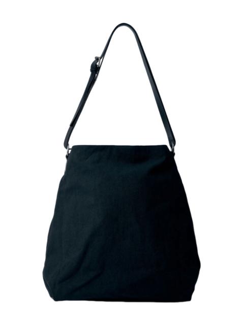 Dries Van Noten DRIES VAN NOTEN Black Cotton Shoulder Bag New & Authentic