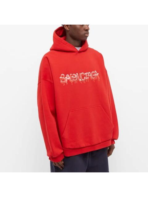 BALENCIAGA Balenciaga - S/S 22 - Slime Logo Pullover Hoodie