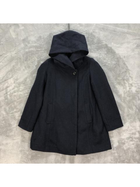 Other Designers Harris Tweed - EARTH MUSIC TECHNOLOGY X HARRIS TWEED HOODED COAT #6369-61