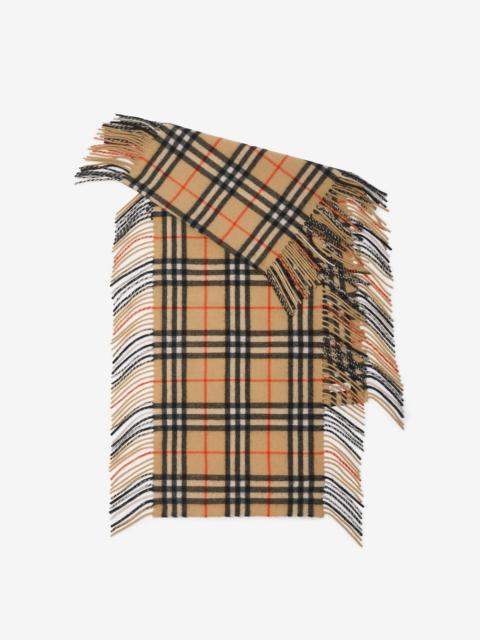 Burberry Check Cashmere Happy Scarf