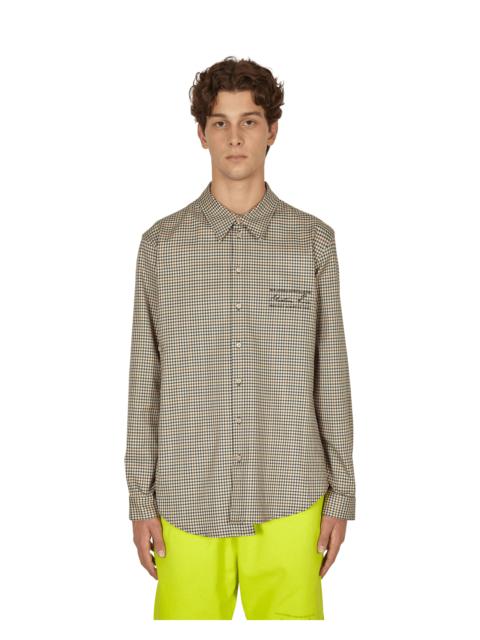 Martine Rose Wrap Shirt Multicolor