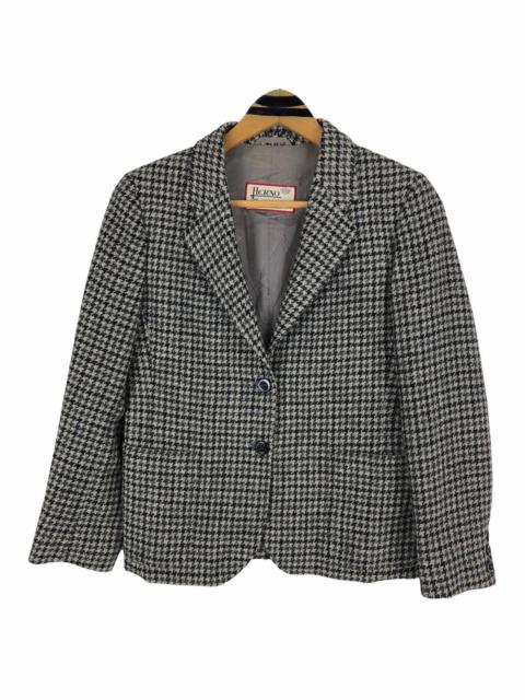 Herno Herno Confezioni Di Lusso Houndstooth Pattern Blazer