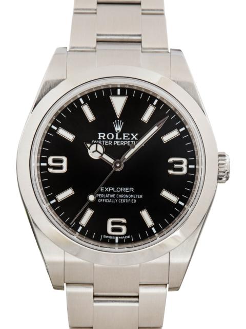 ROLEX Pre-owned Rolex Explorer 214270 Stainless Steel Oyster