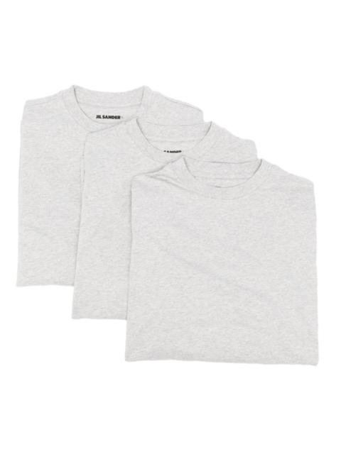 Jil Sander long-sleeve crew-neck T-shirt pack (pack of three)