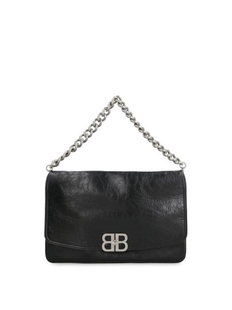 BALENCIAGA Balenciaga Flap Bb Soft Leather Bag