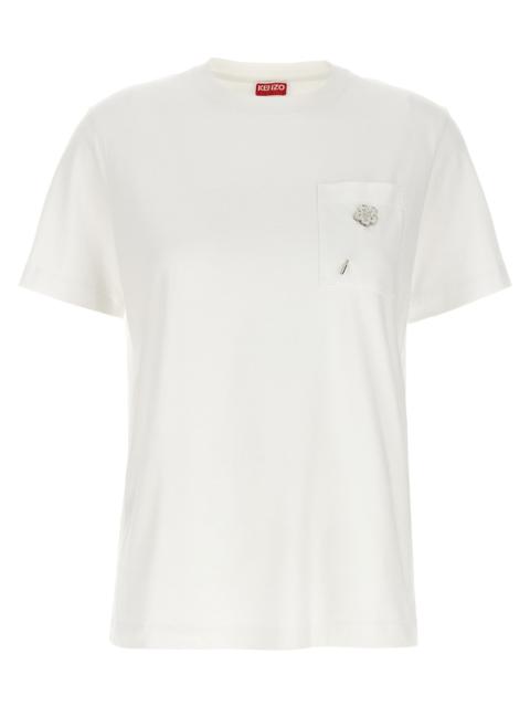 Kenzo Women Logo Pin T-Shirt
