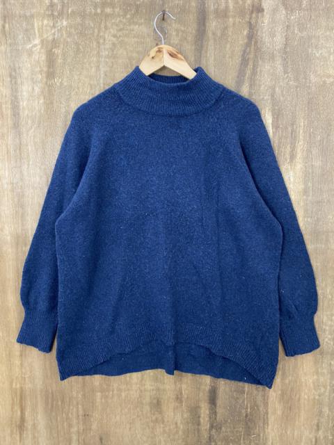 Other Designers Homespun Knitwear - Earth Music & Ecology Dark Blue Knit Sweaters #1023