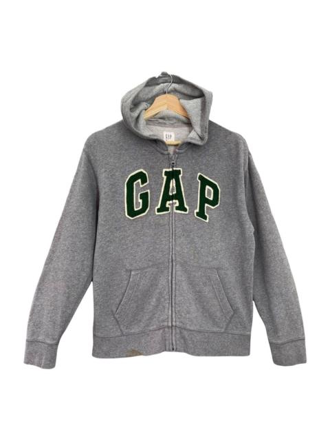 Other Designers Vintage Gap Embroided Big Logo Fullzip Hoodie size M
