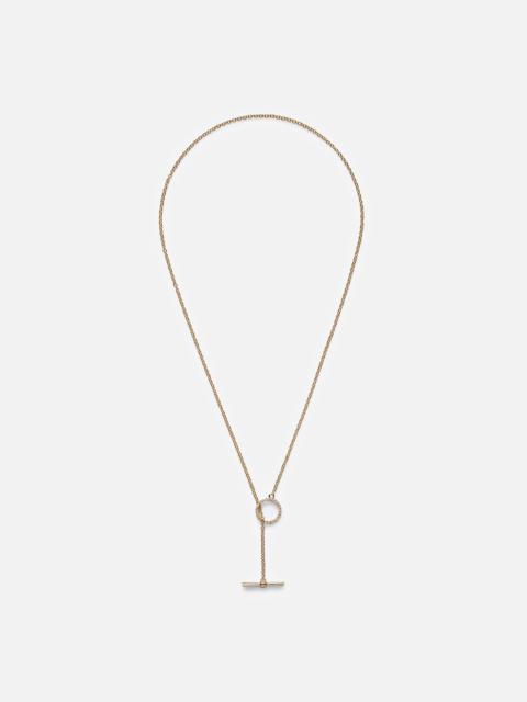 STONE AND STRAND 10kt gold necklace with diamonds