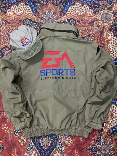 Other Designers Vintage Electronic Arts Promo Light Jacket and Cap