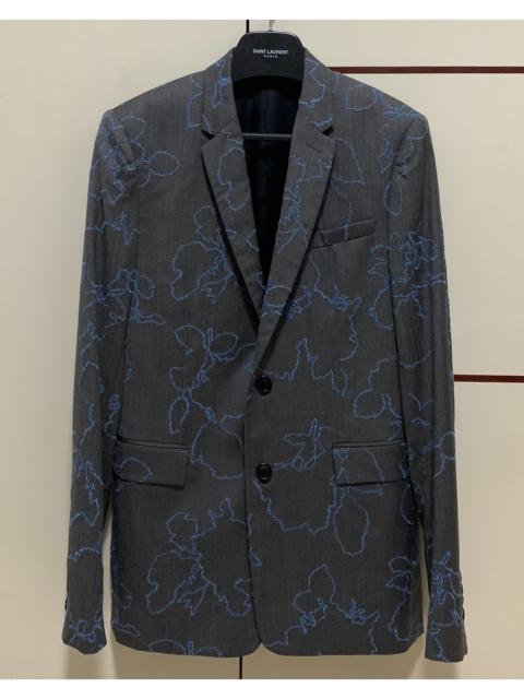 Dior Dior Homme 16SS Runway Blue Gray Suit Wool