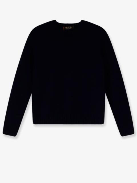 Loro Piana Loro Piana Parksville Baby Cashmere Sweater Blue