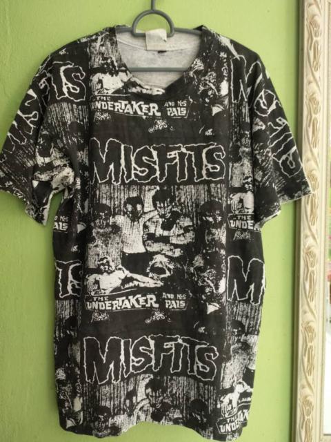 Other Designers Vintage - Vintage Rare Misfits full print band tees