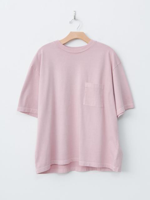 blurhms Classic Tee S/S Pocket Wide - Fade Sulfur Rose