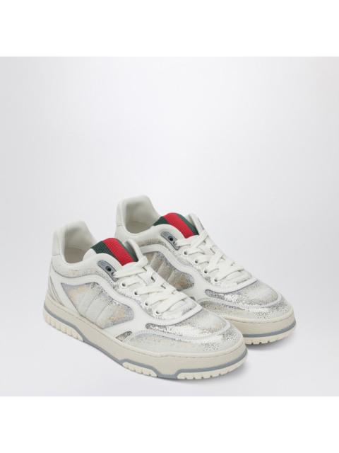 GUCCI Gucci Gucci Re-Web Glitter White/Grey Gradient Sneakers Women