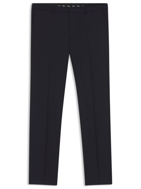 BOSS FORMAL TROUSERS IN VIRGIN-WOOL SERGE