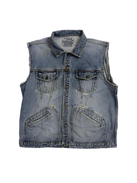 Other Designers Marithe Francois Girbaud - Marithe Francois Girbaud denim vest jacket