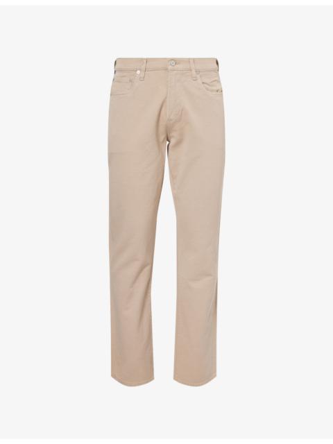 Citizens of Humanity Elijah Relaxed Straight-Leg Linen-Blend Denim Jeans