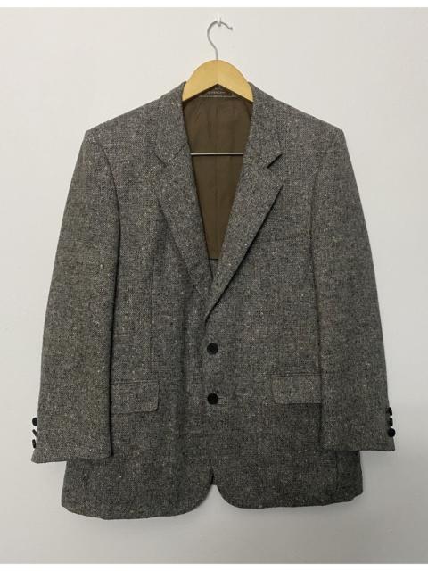 Givenchy Givenchy Tweed Wool Blazer Speckled Two-Button Coat Jacket