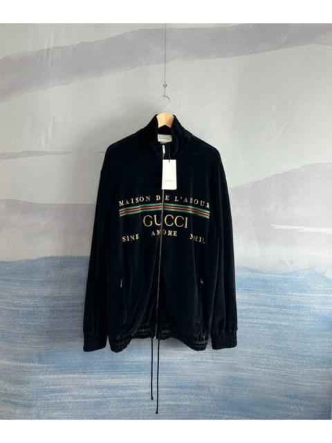GUCCI Louis Vuitton Black and White Monogram Gradient Knit Top