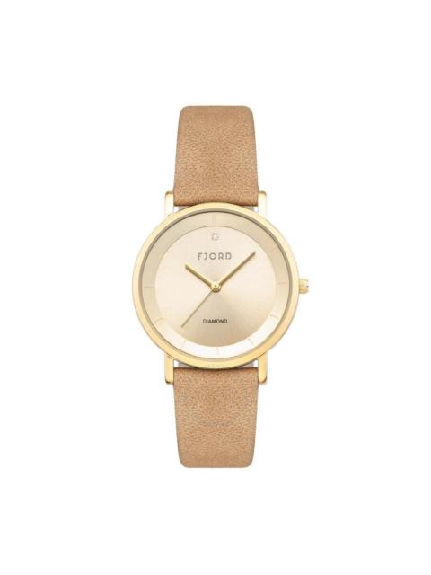 Other Designers Fjord Jensen Beige Dial Ladies Watch FJ-6062-04