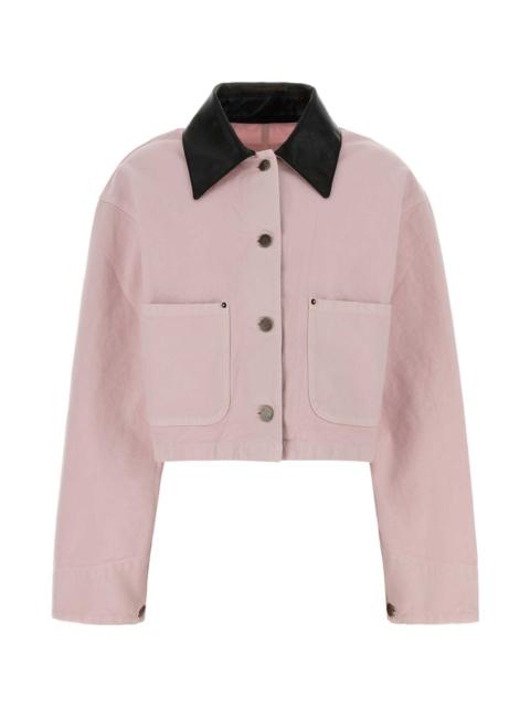 Prada Pink Denim Jacket