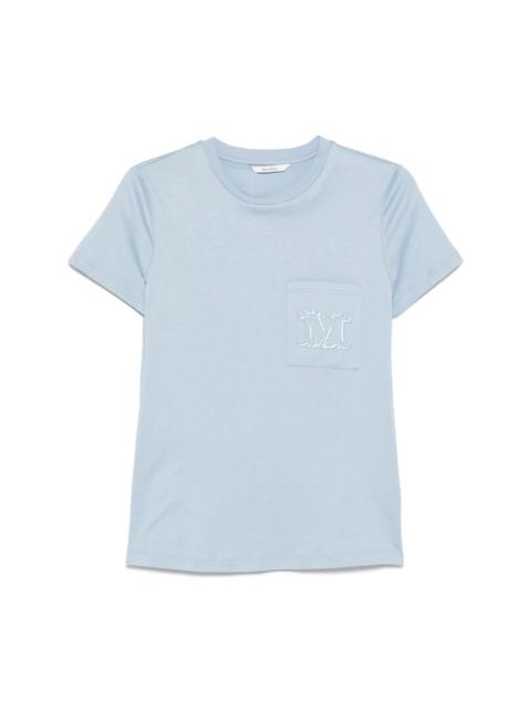 Max Mara Cotton T-shirt with logo