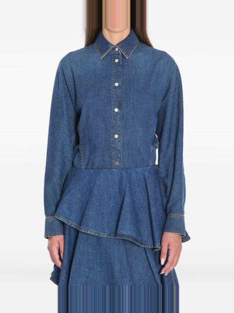 Alaïa Denim cotton shirt