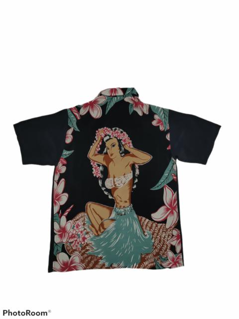 Other Designers VINTAGE AVANTI HAWAIIAN SHIRT SEXY WOMAN