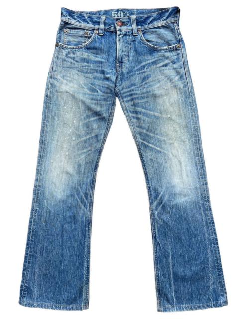 Other Designers Edwin 503 Distressed Flare Bootcut Denim Jeans 32x30.5