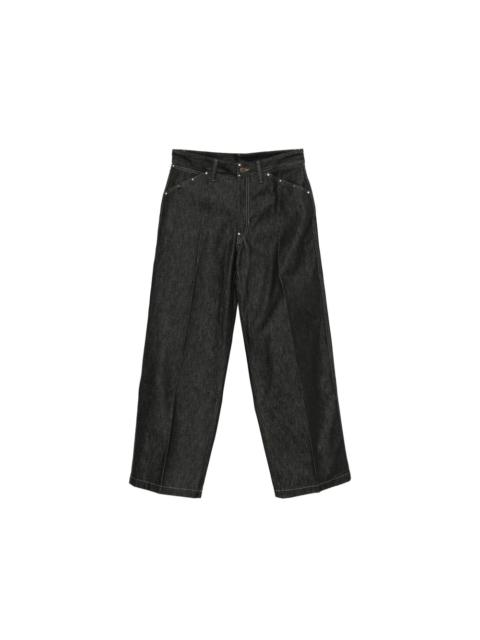 Lemaire Lemaire Black Denim - Wide-Leg Jeans Men