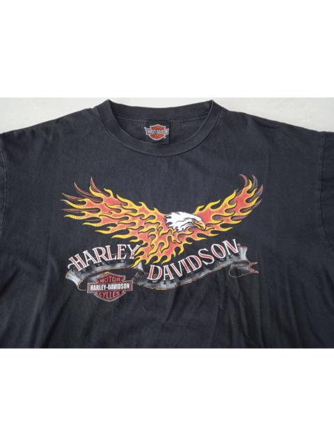 Vintage 2000s Harley Davidson Flame T-Shirt Travis Scott Y2K