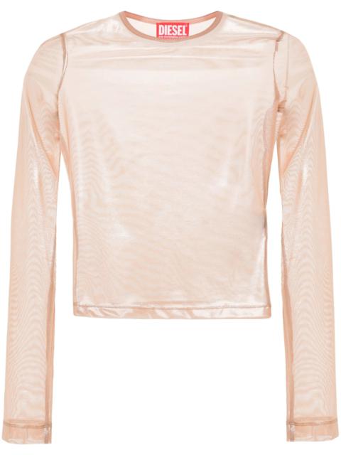 Diesel T-Clau-M1 semi-sheer top