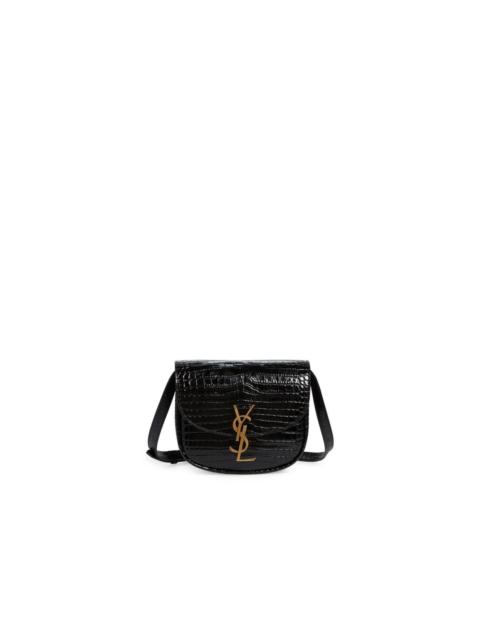 SAINT LAURENT Saint Laurent Kaia Croco Shoulder Bag Women