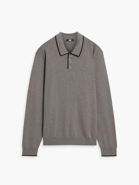Other Designers Dobson cotton-blend polo sweater