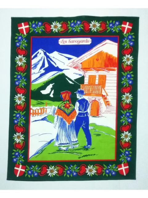 🔥Vintage banner Les Savoyards France Daniel Partvianne
