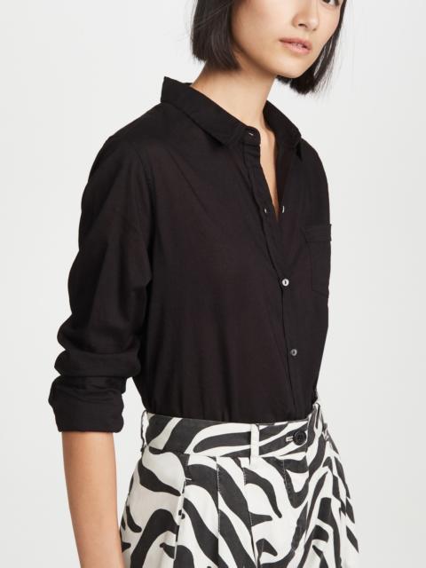 NILI LOTAN Cotton Voile Shirt