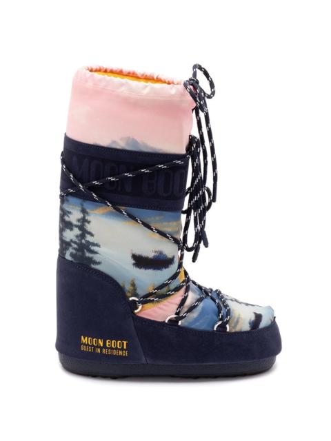MOON BOOT Moon Boot Women `Mb X Guest In Residence Icon High Postcard` Boots