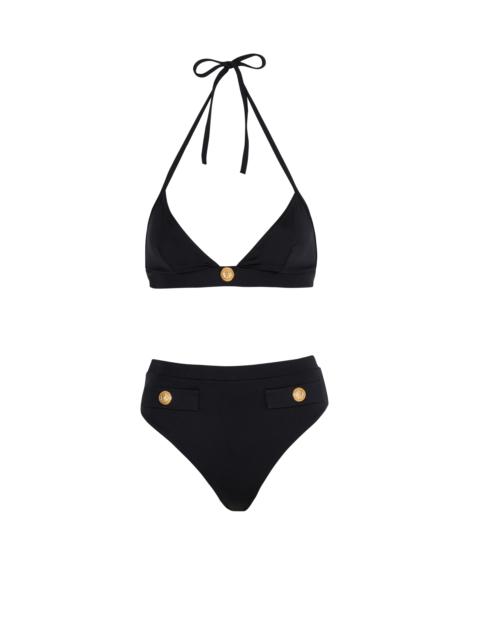 Balmain Two-piece swimsuit with buttons