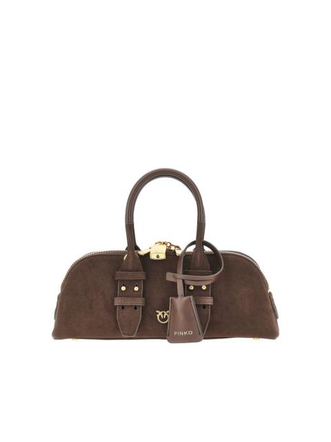 PINKO Pinko Escape Bag Suede Leather Brown
