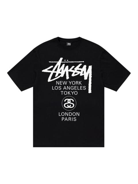 Stüssy Stussy World Tour Tee 'Black'