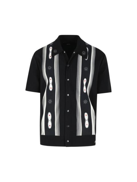 AMIRI SNAP BUTTON DECORATIVE SHIRT