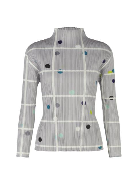 Pleats Please Issey Miyake CROSSING DOTS