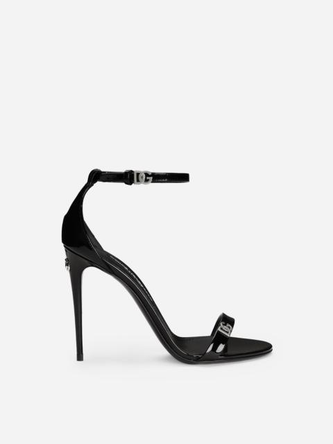 Dolce & Gabbana Patent leather sandals